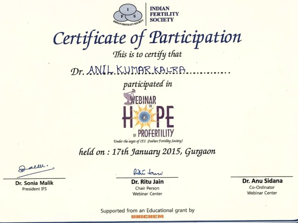 Hope of Profertility